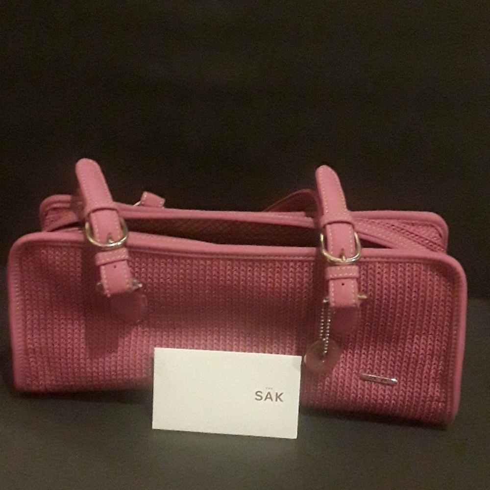 NEW VTG.  THE SAK ROSE COLORED HANDBAG